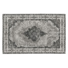 nordal petit tapis descente de lit vintage classique delave gris