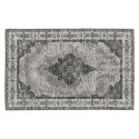 nordal petit tapis descente de lit vintage classique delave gris