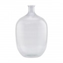 Grand vase dame-jeanne verre House Doctor Tinka gris