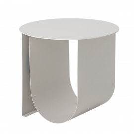 bloomingville table basse bout de canape design metal plie gris