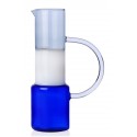 ichendorf milano carafe verre souffle design bleu caipirinha