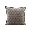 Housse de coussin velours imprimé House Doctor Velv gris