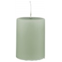 ib laursen bougie cylindre vert celadon clair h 6 cm