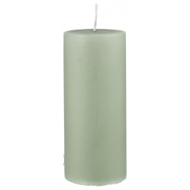ib laursen bougie cylindre combustion longue duree vert jade 15 cm