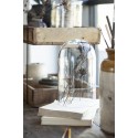 ib laursen grande cloche en verre sans socle decoration h 20 cm
