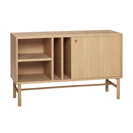 petit buffet bois clair chene style scandinave hubsch