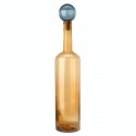 Carafes Bubbles and Bottles XXL Pols Potten set de 4 bleu marron ambre