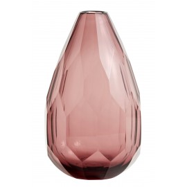 vase verre taille prune classique chic nordal