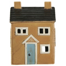 petite maison bougeoir porte bougie ceramique couleur ib laursen