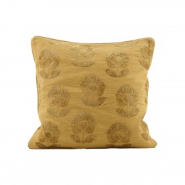 Housse de coussin impression velours House Doctor Velv jaune