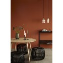 hubsch table ronde moderne bois clair salle a manger design scandinave