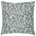 taie d oreiller coton fleuri bleu clair ib laursen 50 x 50 cm