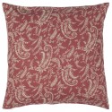 ib laursen housse de coussin coton imprime rose framboise vintage