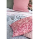 ib laursen housse de coussin coton imprime rose framboise vintage