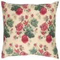 taie d oreiller coton grosses fleurs roses ib laursen 50 x 50 cm