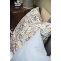 grande taie oreiller coussin fleuri bleu jaune rose ib laursen