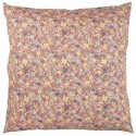 grande taie d oreiller coton fleuri 60 x 60 cm ib laursen rose jaune