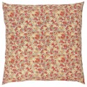 taie d oreiller coton fleuri orange 60 x 60 cm ib laursen