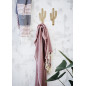 madam stoltz patere cacture metal dore laiton