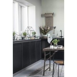 pichet emaillé vintage blanc ib laursen