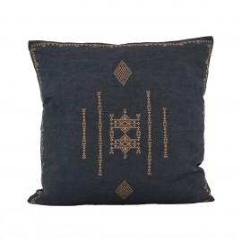 Housse de coussin broderie House Doctor Inka