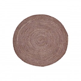 Tapis rond chanvre House Doctor Structure