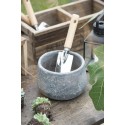 cache pot beton brut rustique ib laursen