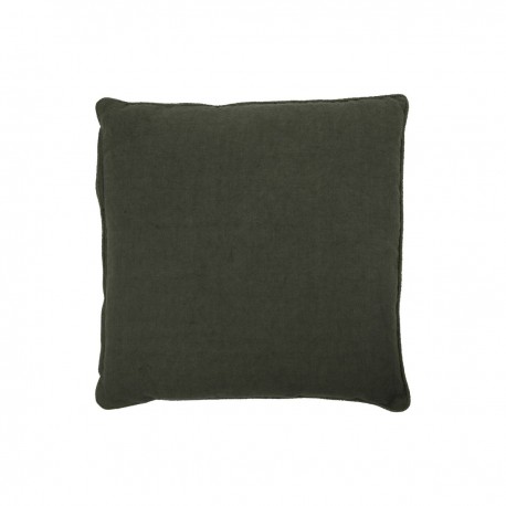 Housse de coussin lin coton House Doctor Sai vert