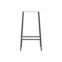 Tabouret de bar design acier House Doctor Rag noir