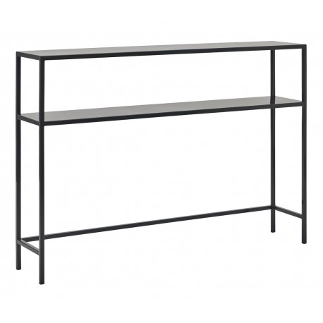 house doctor fari console etroite fine  metal noir style industriel