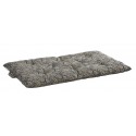 gaddiposh matelas banquette madam stoltz coton fleuri noir 60 x 100 cm