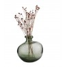 vase bonbonne verre bulle souffle vert madam stoltz