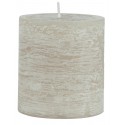 bougie rustique beige ib laursen combustion longue