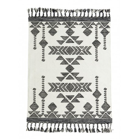 Tapis ethnique coton tissé Madam Stoltz