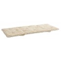 Matelas de banquette coton rayé Madam Stoltz