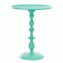 pols potten gueridon table d appoint metal aluminium bleu turquoise