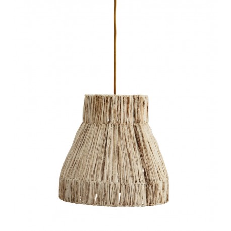 madam stoltz suspension en jute naturel fibres herbier