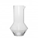 Carafe design verre transparent Hübsch