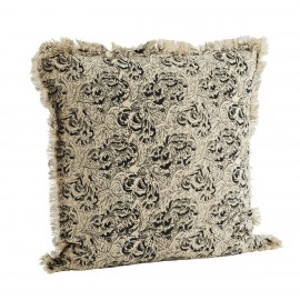 Housse de coussin coton imprimé floral Madam Stoltz