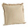 Housse de coussin coton rayé Madam Stoltz