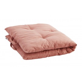 Matelas gaddiposh coton rayé Madam Stoltz rose