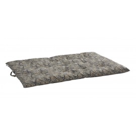 Matelas gaddiposh coton imprimé fleuri Madam Stoltz noir