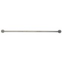 barre murale metal pour suspendre jardiniere ustensiles vetements