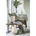 taie d oreiller lin vert olive kaki 50 x 50 cm ib laursen