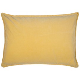 Grande housse coussin velours IB Laursen jaune