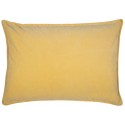 grande housse coussin velours jaune clair pastel ib laursen 50 x 70 cm