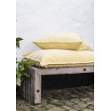 grande housse coussin velours jaune clair pastel ib laursen 50 x 70 cm