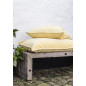 Grande housse coussin velours IB Laursen jaune