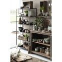 grande etagere a poser metal noir style industriel ib laursen