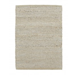 house doctor hempi petit tapis chanvre descente lit gris 60 x 90 cm